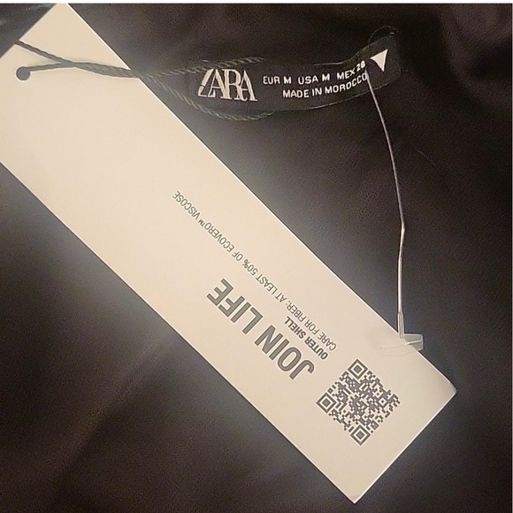 NWT. $50R Zara Off Shoulder Sweetheart Neckline Floral Crop Top Blouse - Picture 8 of 8